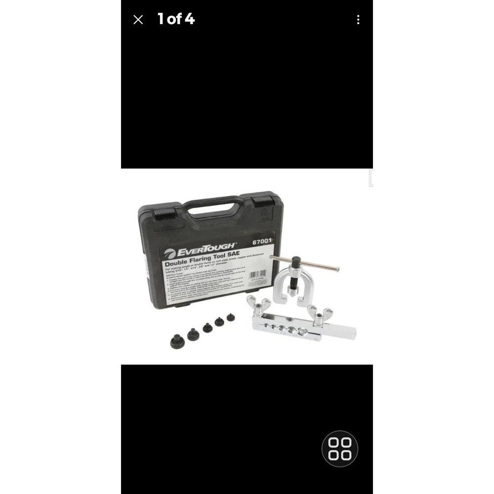 EVERTOUGH 67001 - DOUBLE FLARING TOOL KIT